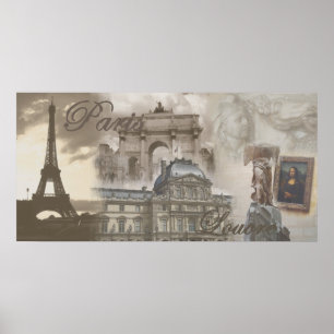 Affiches Collage de Paris