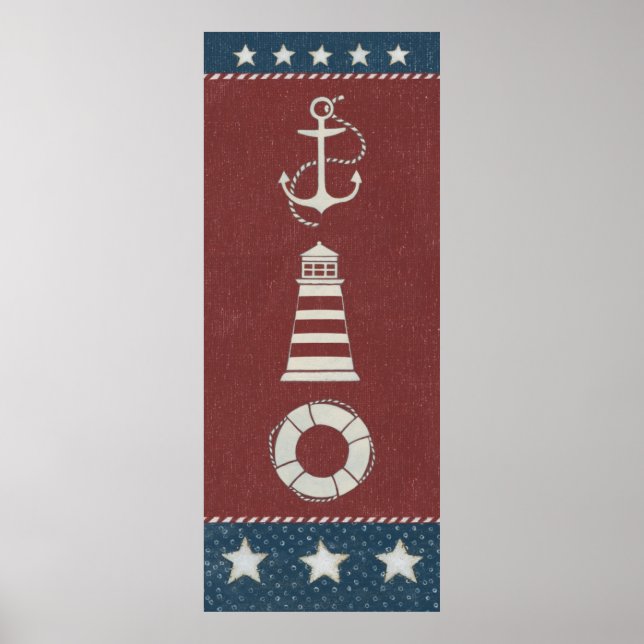 Affiches Collage nautique 1 (Devant)