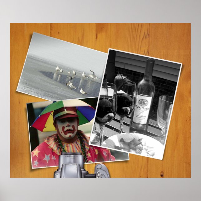 Affiches Collage photo (Devant)