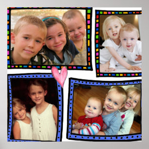 Affiches collage photo