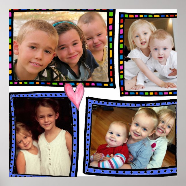 Affiches collage photo (Devant)