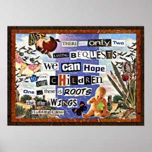 Affiches Collage Roots & Wings