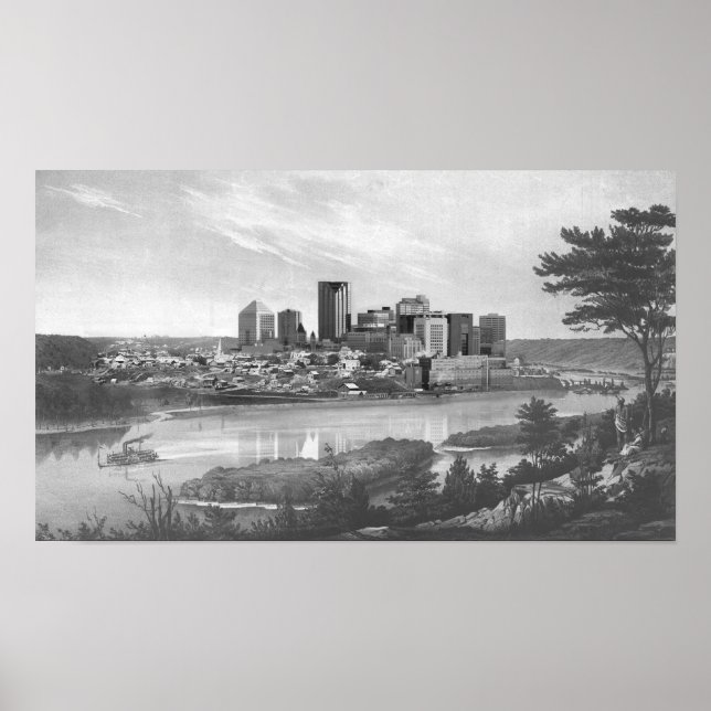 Affiches Collage St Paul de 3 époques différentes (Devant)