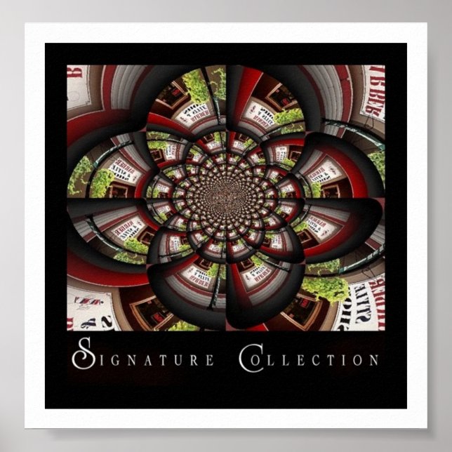 Affiches Collection Barber on Bank Signature (Devant)