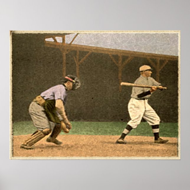 Affiches Collection de baseball vintage (Devant)