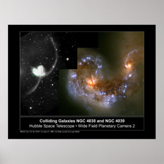 Affiches CollidingGalaxies-1997-34a