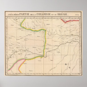 Affiches Colombie, Brésil