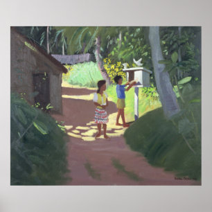 Affiches Colombier Bentota Sri Lanka 1998