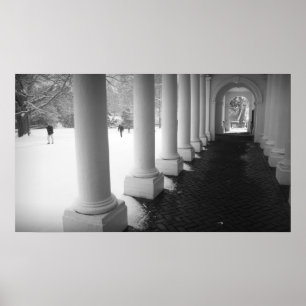 Affiches Colonnade dans la neige