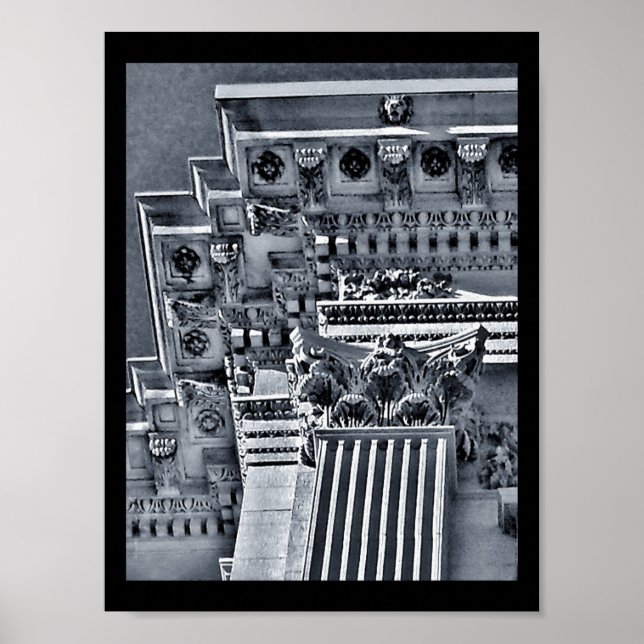 Affiches Colonne décorative (Devant)