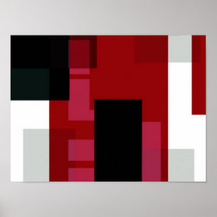 Affiches Color Burn Abstract Art