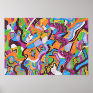 Affiches "Colorscape" 19x13