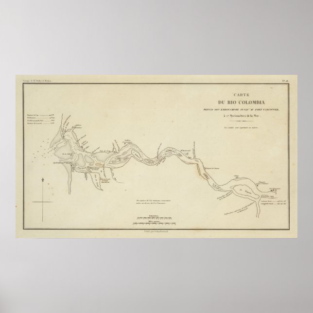 Affiches Columbia River (Devant)