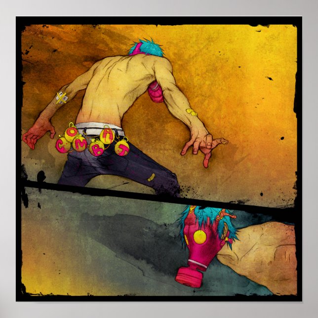 AFFICHES COMBAT (Devant)