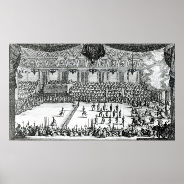 Affiches Combat à la Barrière (Devant)