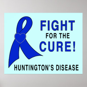 Affiches Combat de la maladie de Huntington pour le