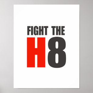 AFFICHES COMBATS L'H8