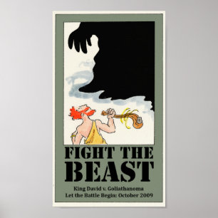 Affiches Combattre l'affiche de la bête