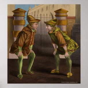 Affiches Comédie de copie d'erreurs