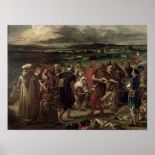 Affiches Comédiens ou bouffons arabes, 1848