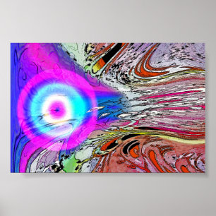 Affiches Comète brillante