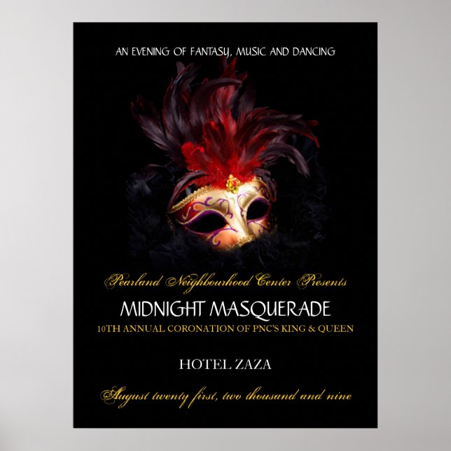Affiches Commande personnalisée Pearland (Devant)
