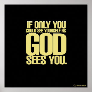 Affiches Comme Dieu Vous Voit