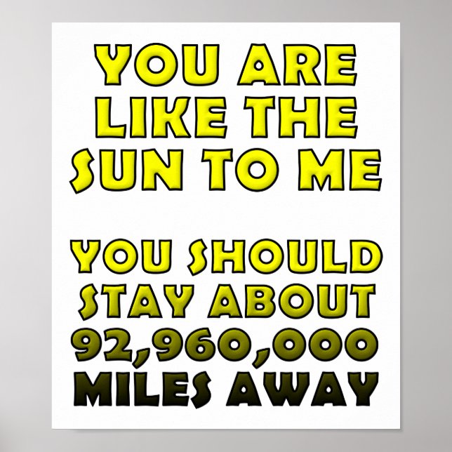 Affiches Comme l'affiche Sun Funny (Devant)