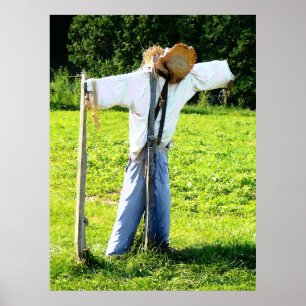 Affiches COMMENCER AU-DESSOUS DE $20 - épouvantail