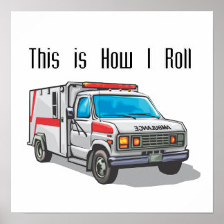 Affiches Comment je lance l'ambulance