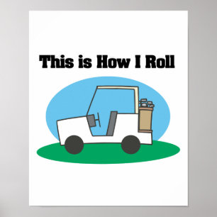 Affiches Comment je roule (Golf Cart)