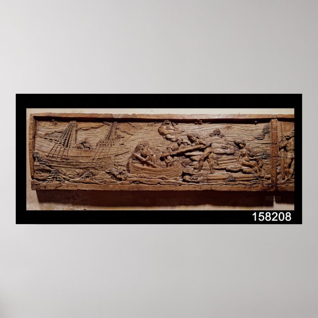 Affiches Commerce du bois du Brésil, c.1550 (Devant)