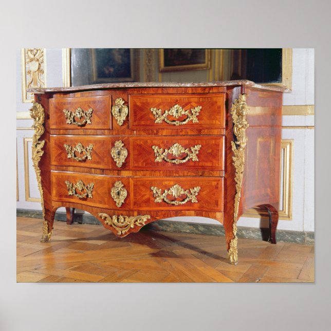Affiches Commode Régence française, c.1720 (Devant)