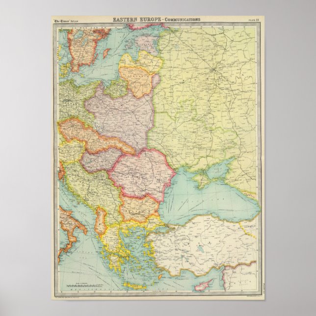 Affiches communications d'Europe orientale (Devant)