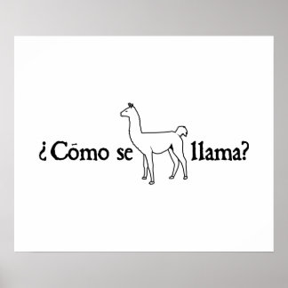 Affiches Como Se Llama ?