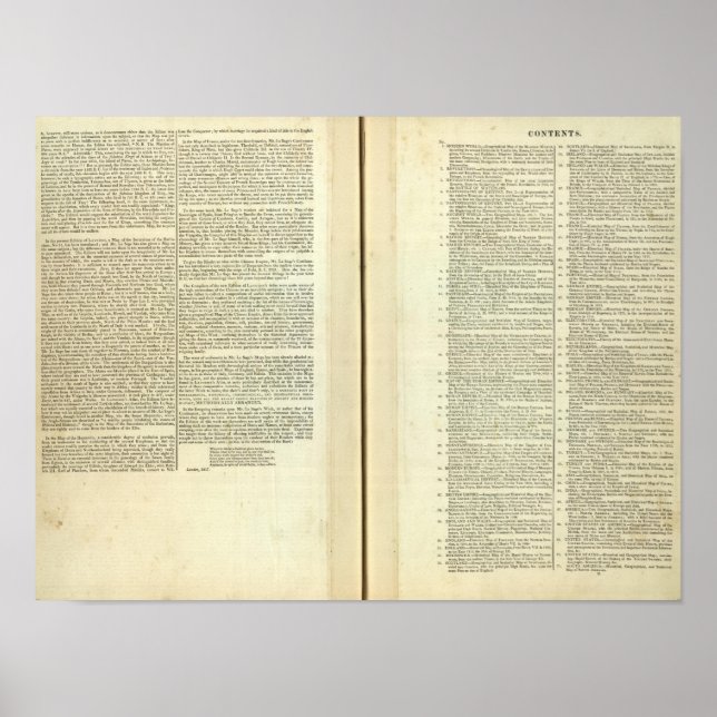 Affiches Complete Genealogical, Historical, Chronological (Devant)