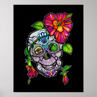 AFFICHES COMPLEXE SUCRE ET FLEURS 16"X20"