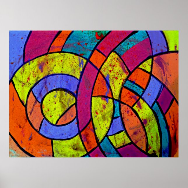 Affiches Composition #9 par Michael Moffa (Devant)