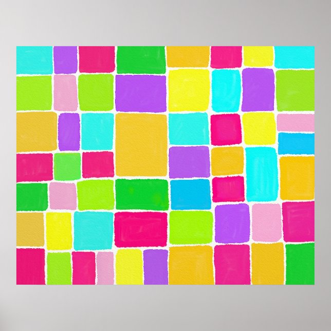 Affiches Composition de l'aquarelle (Devant)