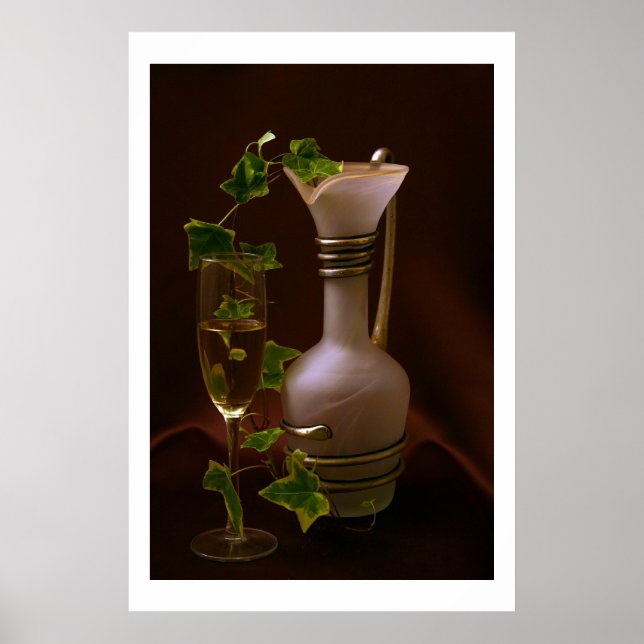 Affiches Composition en violet (Devant)