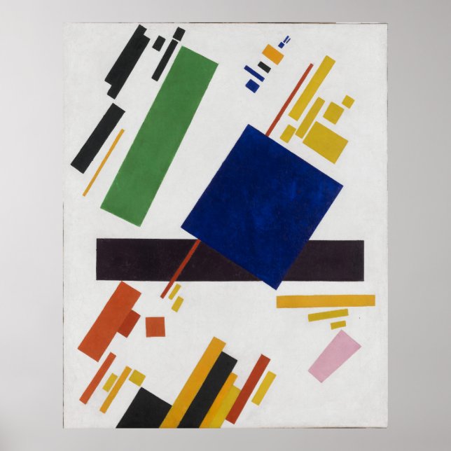 Affiches Composition suprématiste par Kazimir Malevich 1916 (Devant)