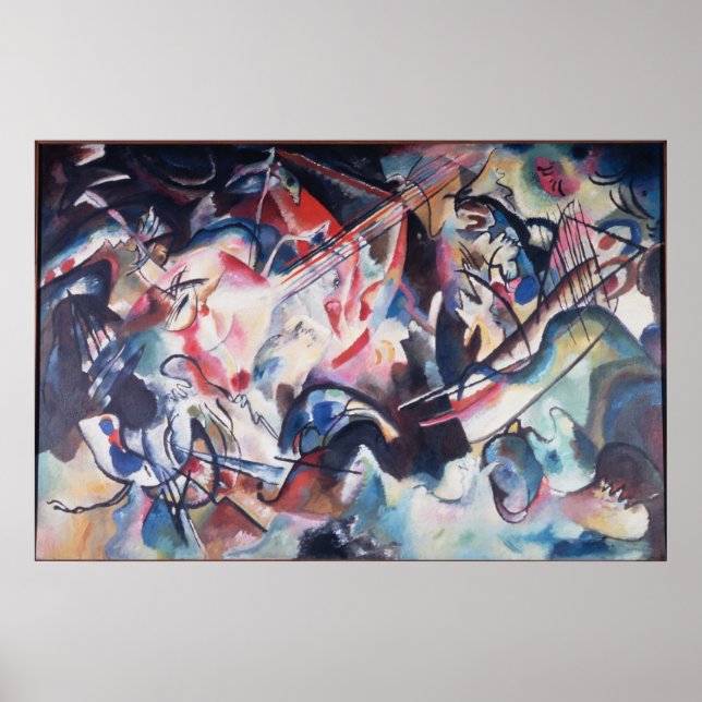 Affiches Composition VI (Devant)