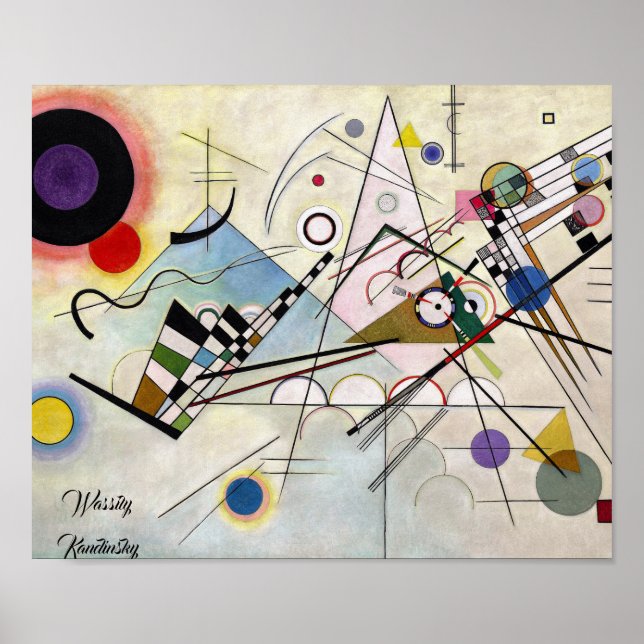 Affiches Composition VIII (Devant)