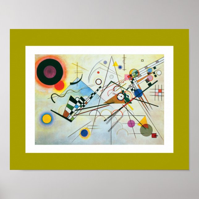 Affiches Composition VIII par Wassily Kandinsky (Devant)