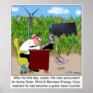 Affiches Compteur de haricots verts