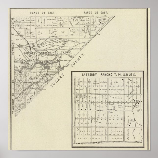 Affiches Comté de Fresno, Californie 11 (Devant)