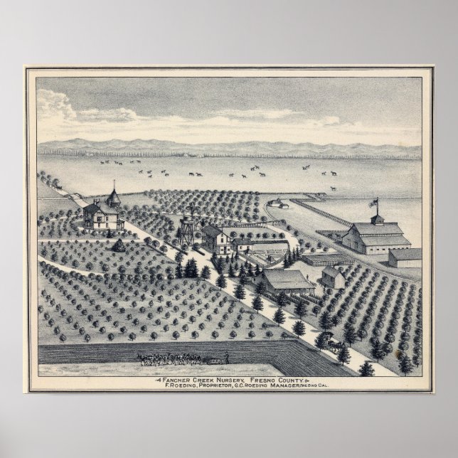 Affiches Comté de Fresno, Californie 20 (Devant)