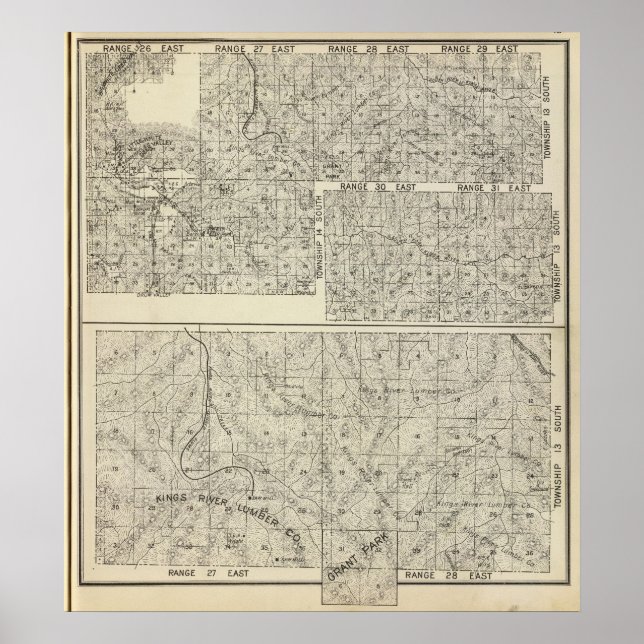 Affiches Comté de Fresno, Californie 32 (Devant)