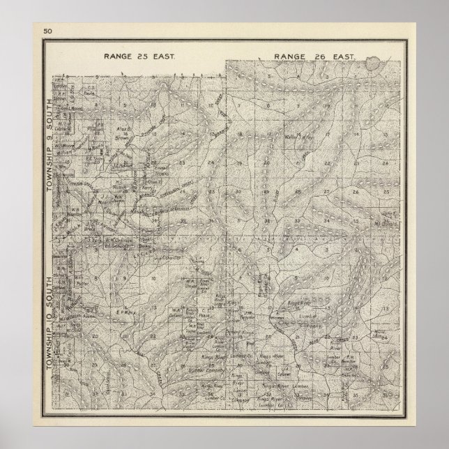 Affiches Comté de Fresno, Californie 9 (Devant)