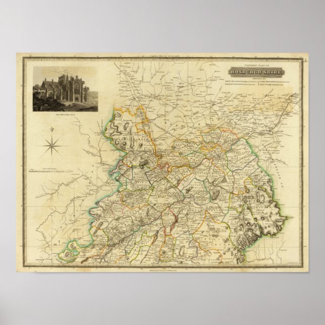 Affiches Comté de Roxburgh-Nord (Devant)